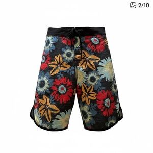 Mossimo Supply Co. Size 28 Mens Hawaiian Swim Trunks